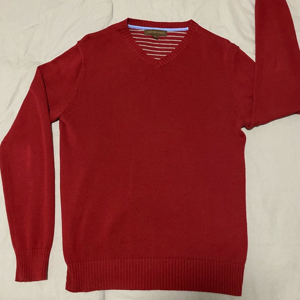 Sebastian Cooper Sweater in Dark Red
